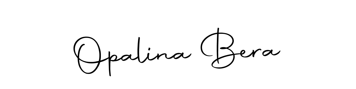 Make a beautiful signature design for name Opalina Bera. Use this online signature maker to create a handwritten signature for free. Opalina Bera signature style 10 images and pictures png