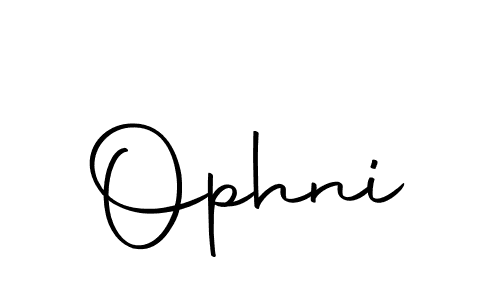 Make a beautiful signature design for name Ophni. With this signature (Autography-DOLnW) style, you can create a handwritten signature for free. Ophni signature style 10 images and pictures png