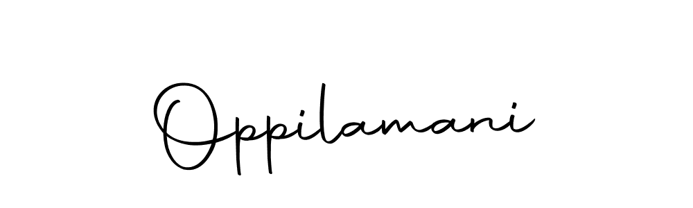 Also we have Oppilamani name is the best signature style. Create professional handwritten signature collection using Autography-DOLnW autograph style. Oppilamani signature style 10 images and pictures png