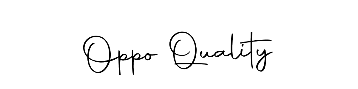 Make a beautiful signature design for name Oppo Quality. With this signature (Autography-DOLnW) style, you can create a handwritten signature for free. Oppo Quality signature style 10 images and pictures png