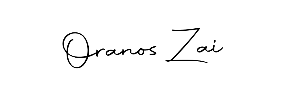 Design your own signature with our free online signature maker. With this signature software, you can create a handwritten (Autography-DOLnW) signature for name Oranos Zai. Oranos Zai signature style 10 images and pictures png