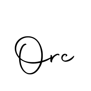 Orc stylish signature style. Best Handwritten Sign (Autography-DOLnW) for my name. Handwritten Signature Collection Ideas for my name Orc. Orc signature style 10 images and pictures png