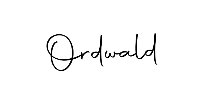 Create a beautiful signature design for name Ordwald. With this signature (Autography-DOLnW) fonts, you can make a handwritten signature for free. Ordwald signature style 10 images and pictures png