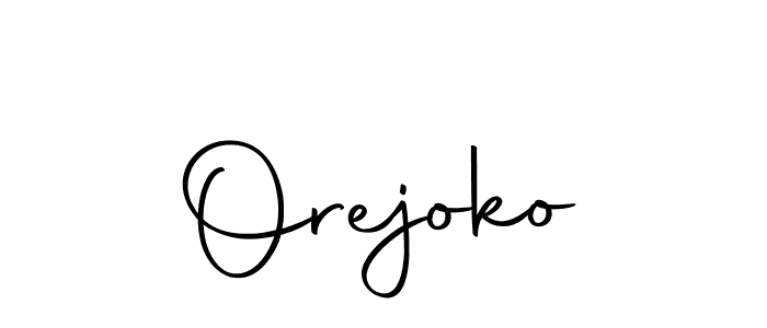How to make Orejoko name signature. Use Autography-DOLnW style for creating short signs online. This is the latest handwritten sign. Orejoko signature style 10 images and pictures png