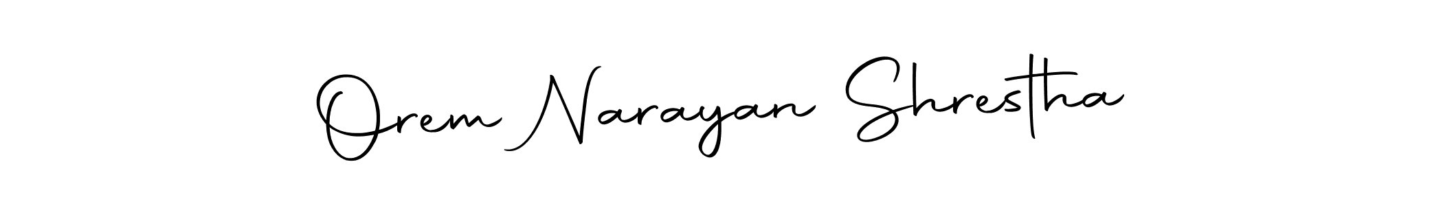 Also You can easily find your signature by using the search form. We will create Orem Narayan Shrestha name handwritten signature images for you free of cost using Autography-DOLnW sign style. Orem Narayan Shrestha signature style 10 images and pictures png