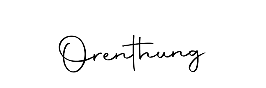 You should practise on your own different ways (Autography-DOLnW) to write your name (Orenthung) in signature. don't let someone else do it for you. Orenthung signature style 10 images and pictures png