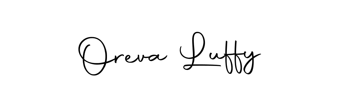 The best way (Autography-DOLnW) to make a short signature is to pick only two or three words in your name. The name Oreva Luffy include a total of six letters. For converting this name. Oreva Luffy signature style 10 images and pictures png