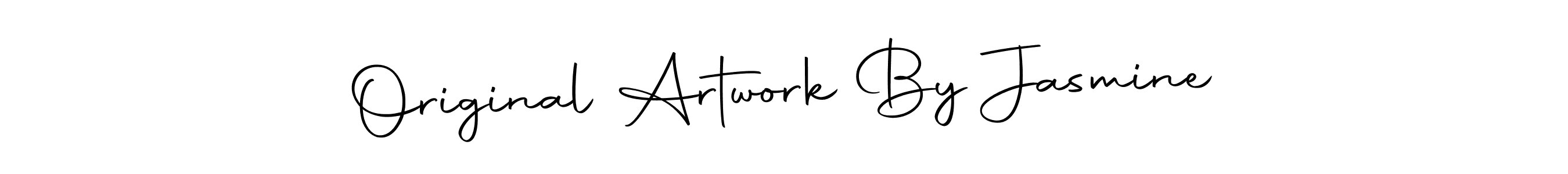 Make a beautiful signature design for name Original Artwork By Jasmine. Use this online signature maker to create a handwritten signature for free. Original Artwork By Jasmine signature style 10 images and pictures png