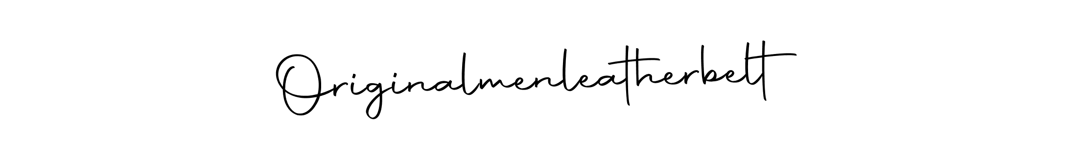 Make a beautiful signature design for name Originalmenleatherbelt. With this signature (Autography-DOLnW) style, you can create a handwritten signature for free. Originalmenleatherbelt signature style 10 images and pictures png