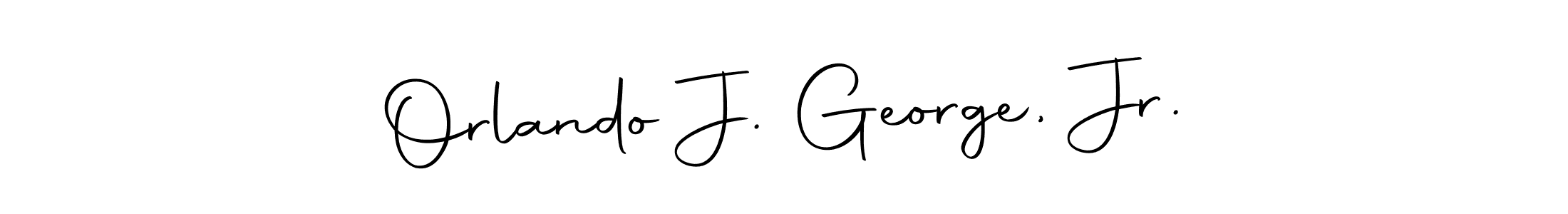 Make a beautiful signature design for name Orlando J. George, Jr.. Use this online signature maker to create a handwritten signature for free. Orlando J. George, Jr. signature style 10 images and pictures png