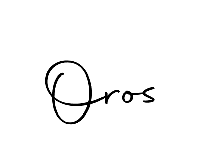 How to make Oros signature? Autography-DOLnW is a professional autograph style. Create handwritten signature for Oros name. Oros signature style 10 images and pictures png