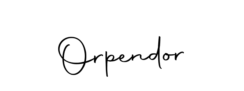 Also we have Orpendor name is the best signature style. Create professional handwritten signature collection using Autography-DOLnW autograph style. Orpendor signature style 10 images and pictures png