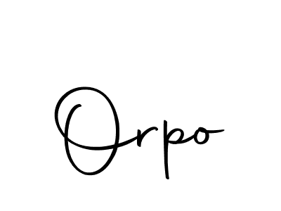 The best way (Autography-DOLnW) to make a short signature is to pick only two or three words in your name. The name Orpo include a total of six letters. For converting this name. Orpo signature style 10 images and pictures png