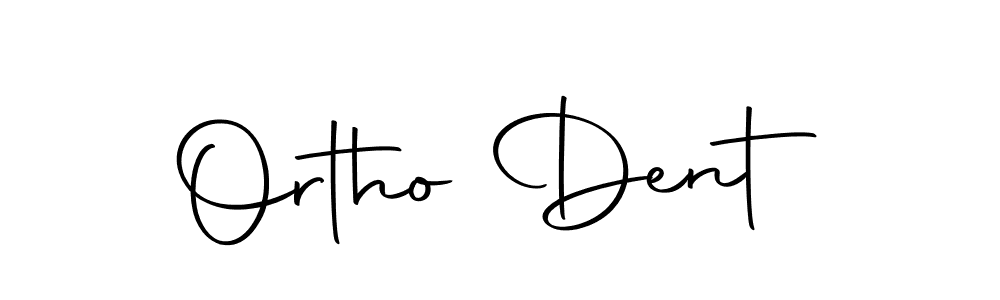 Ortho Dent stylish signature style. Best Handwritten Sign (Autography-DOLnW) for my name. Handwritten Signature Collection Ideas for my name Ortho Dent. Ortho Dent signature style 10 images and pictures png