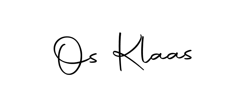 Create a beautiful signature design for name Os Klaas. With this signature (Autography-DOLnW) fonts, you can make a handwritten signature for free. Os Klaas signature style 10 images and pictures png