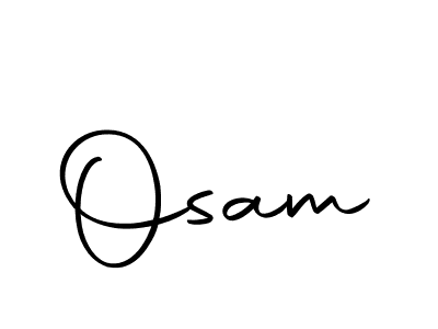 How to make Osam signature? Autography-DOLnW is a professional autograph style. Create handwritten signature for Osam name. Osam signature style 10 images and pictures png