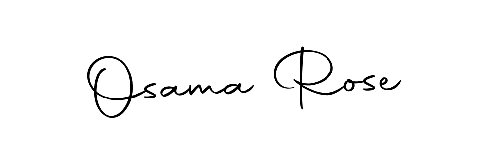 Osama Rose stylish signature style. Best Handwritten Sign (Autography-DOLnW) for my name. Handwritten Signature Collection Ideas for my name Osama Rose. Osama Rose signature style 10 images and pictures png