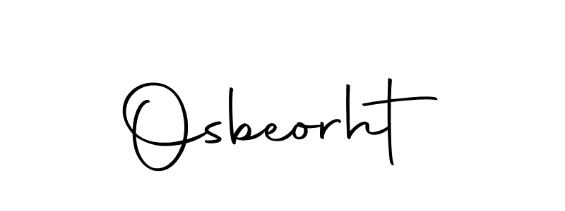 Use a signature maker to create a handwritten signature online. With this signature software, you can design (Autography-DOLnW) your own signature for name Osbeorht. Osbeorht signature style 10 images and pictures png