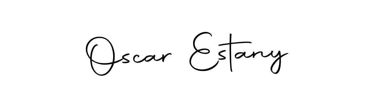 Make a beautiful signature design for name Oscar Estany. Use this online signature maker to create a handwritten signature for free. Oscar Estany signature style 10 images and pictures png