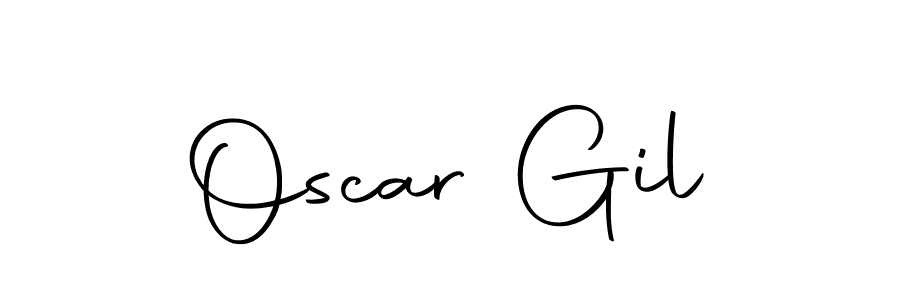 Use a signature maker to create a handwritten signature online. With this signature software, you can design (Autography-DOLnW) your own signature for name Oscar Gil. Oscar Gil signature style 10 images and pictures png