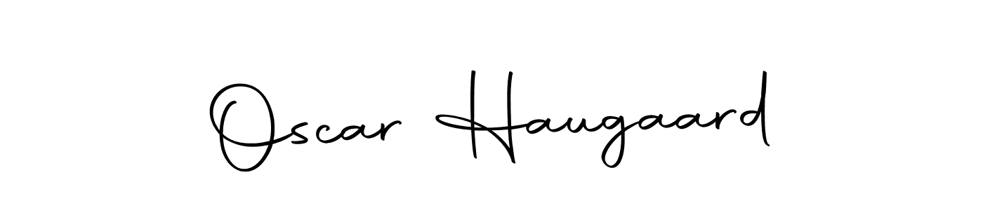 The best way (Autography-DOLnW) to make a short signature is to pick only two or three words in your name. The name Oscar Haugaard include a total of six letters. For converting this name. Oscar Haugaard signature style 10 images and pictures png