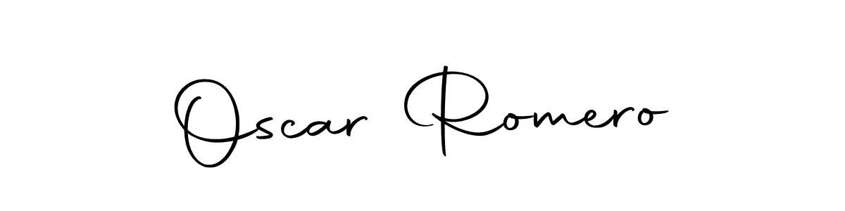 Make a beautiful signature design for name Oscar Romero. Use this online signature maker to create a handwritten signature for free. Oscar Romero signature style 10 images and pictures png