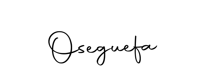 Design your own signature with our free online signature maker. With this signature software, you can create a handwritten (Autography-DOLnW) signature for name Oseguefa. Oseguefa signature style 10 images and pictures png
