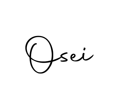 Also we have Osei name is the best signature style. Create professional handwritten signature collection using Autography-DOLnW autograph style. Osei signature style 10 images and pictures png