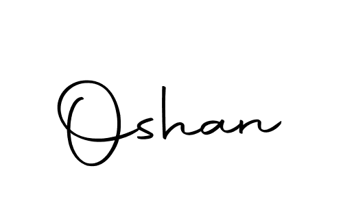 Use a signature maker to create a handwritten signature online. With this signature software, you can design (Autography-DOLnW) your own signature for name Oshan. Oshan signature style 10 images and pictures png