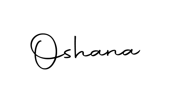 Design your own signature with our free online signature maker. With this signature software, you can create a handwritten (Autography-DOLnW) signature for name Oshana. Oshana signature style 10 images and pictures png