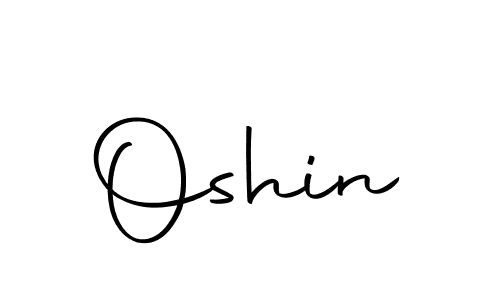 Use a signature maker to create a handwritten signature online. With this signature software, you can design (Autography-DOLnW) your own signature for name Oshin. Oshin signature style 10 images and pictures png