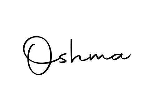 Make a beautiful signature design for name Oshma. Use this online signature maker to create a handwritten signature for free. Oshma signature style 10 images and pictures png