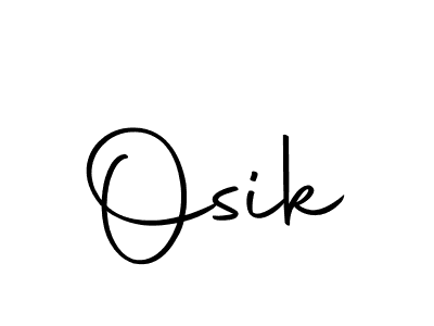 Similarly Autography-DOLnW is the best handwritten signature design. Signature creator online .You can use it as an online autograph creator for name Osik. Osik signature style 10 images and pictures png
