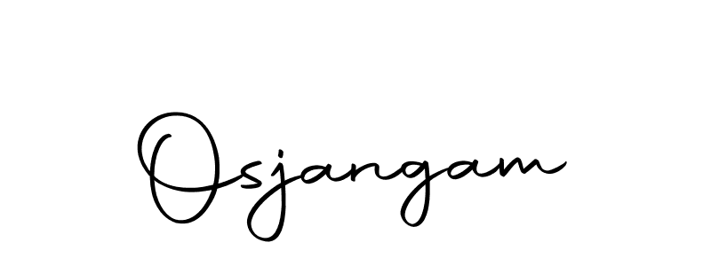 How to make Osjangam signature? Autography-DOLnW is a professional autograph style. Create handwritten signature for Osjangam name. Osjangam signature style 10 images and pictures png