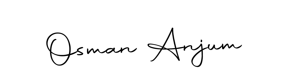 How to make Osman Anjum signature? Autography-DOLnW is a professional autograph style. Create handwritten signature for Osman Anjum name. Osman Anjum signature style 10 images and pictures png