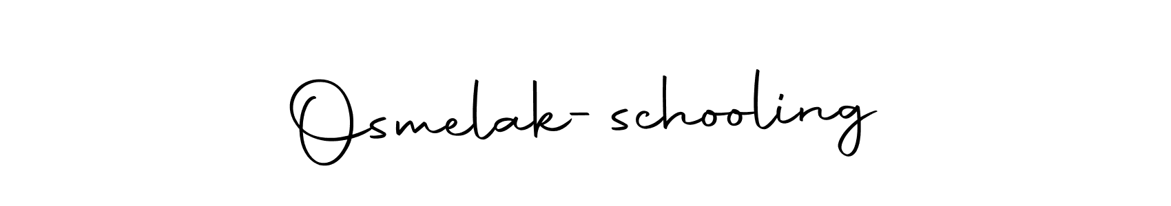 Here are the top 10 professional signature styles for the name Osmelak-schooling. These are the best autograph styles you can use for your name. Osmelak-schooling signature style 10 images and pictures png