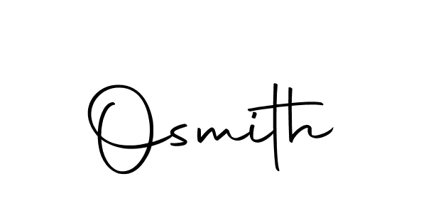 Design your own signature with our free online signature maker. With this signature software, you can create a handwritten (Autography-DOLnW) signature for name Osmith. Osmith signature style 10 images and pictures png