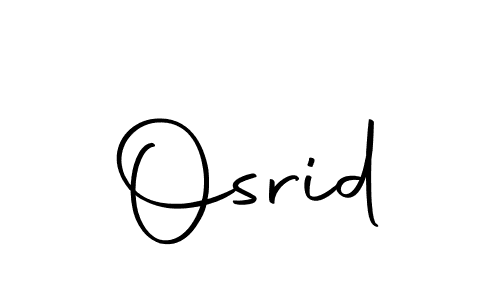 Make a beautiful signature design for name Osrid. With this signature (Autography-DOLnW) style, you can create a handwritten signature for free. Osrid signature style 10 images and pictures png