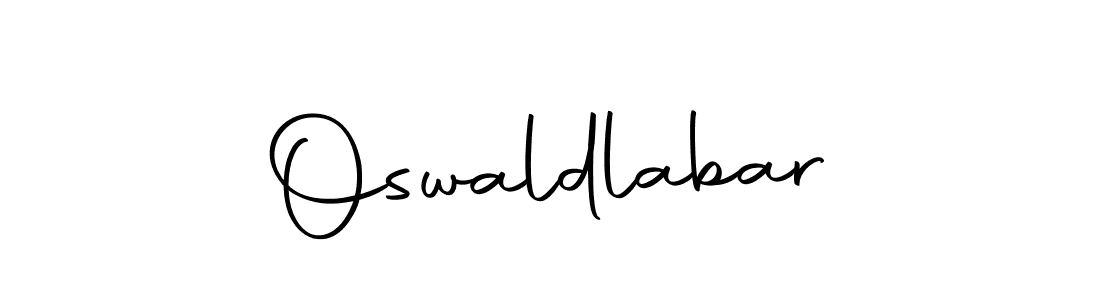 Oswaldlabar stylish signature style. Best Handwritten Sign (Autography-DOLnW) for my name. Handwritten Signature Collection Ideas for my name Oswaldlabar. Oswaldlabar signature style 10 images and pictures png