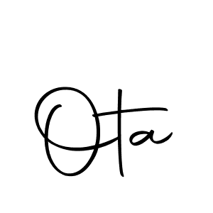 Similarly Autography-DOLnW is the best handwritten signature design. Signature creator online .You can use it as an online autograph creator for name Ota. Ota signature style 10 images and pictures png