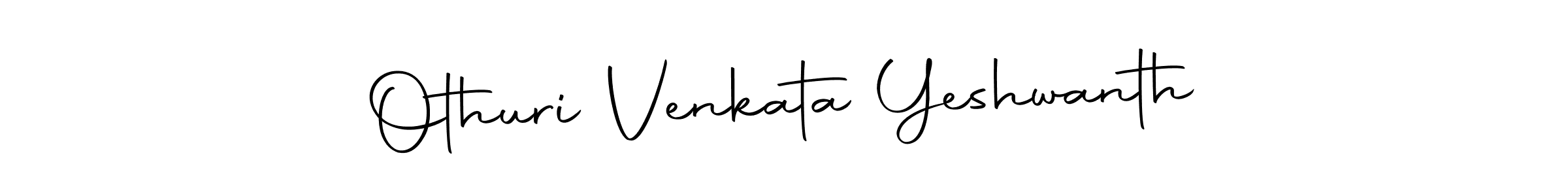 Make a beautiful signature design for name Othuri Venkata Yeshwanth. Use this online signature maker to create a handwritten signature for free. Othuri Venkata Yeshwanth signature style 10 images and pictures png