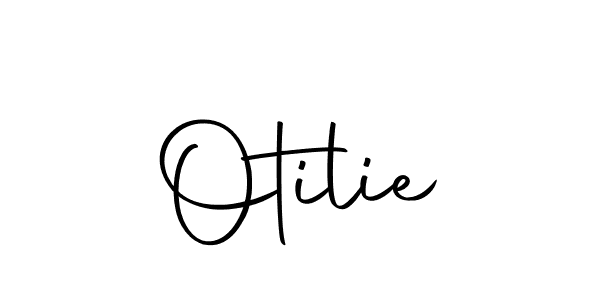 Make a beautiful signature design for name Otilie. With this signature (Autography-DOLnW) style, you can create a handwritten signature for free. Otilie signature style 10 images and pictures png
