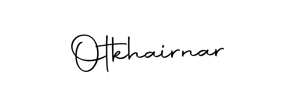 Create a beautiful signature design for name Otkhairnar. With this signature (Autography-DOLnW) fonts, you can make a handwritten signature for free. Otkhairnar signature style 10 images and pictures png