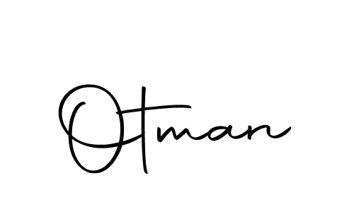 How to make Otman signature? Autography-DOLnW is a professional autograph style. Create handwritten signature for Otman name. Otman signature style 10 images and pictures png