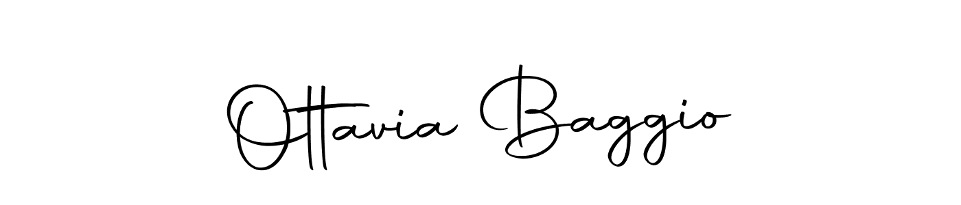 Create a beautiful signature design for name Ottavia Baggio. With this signature (Autography-DOLnW) fonts, you can make a handwritten signature for free. Ottavia Baggio signature style 10 images and pictures png
