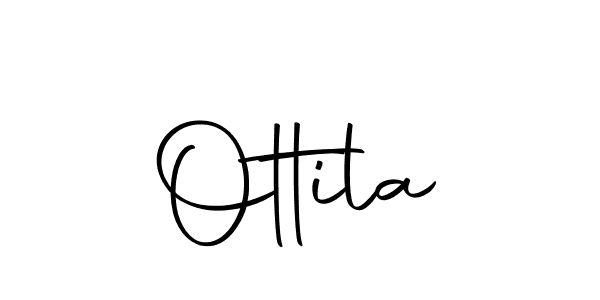 Create a beautiful signature design for name Ottila. With this signature (Autography-DOLnW) fonts, you can make a handwritten signature for free. Ottila signature style 10 images and pictures png