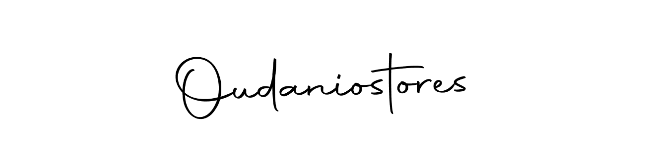 Create a beautiful signature design for name Oudaniostores. With this signature (Autography-DOLnW) fonts, you can make a handwritten signature for free. Oudaniostores signature style 10 images and pictures png