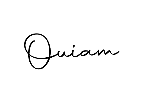 How to make Ouiam name signature. Use Autography-DOLnW style for creating short signs online. This is the latest handwritten sign. Ouiam signature style 10 images and pictures png