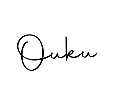 Also we have Ouku name is the best signature style. Create professional handwritten signature collection using Autography-DOLnW autograph style. Ouku signature style 10 images and pictures png