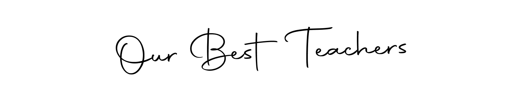 Similarly Autography-DOLnW is the best handwritten signature design. Signature creator online .You can use it as an online autograph creator for name Our Best Teachers. Our Best Teachers signature style 10 images and pictures png